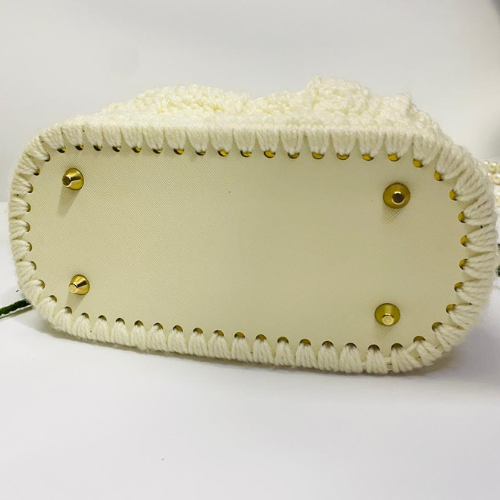 Rose Bouquet Crochet Purse - Image 5